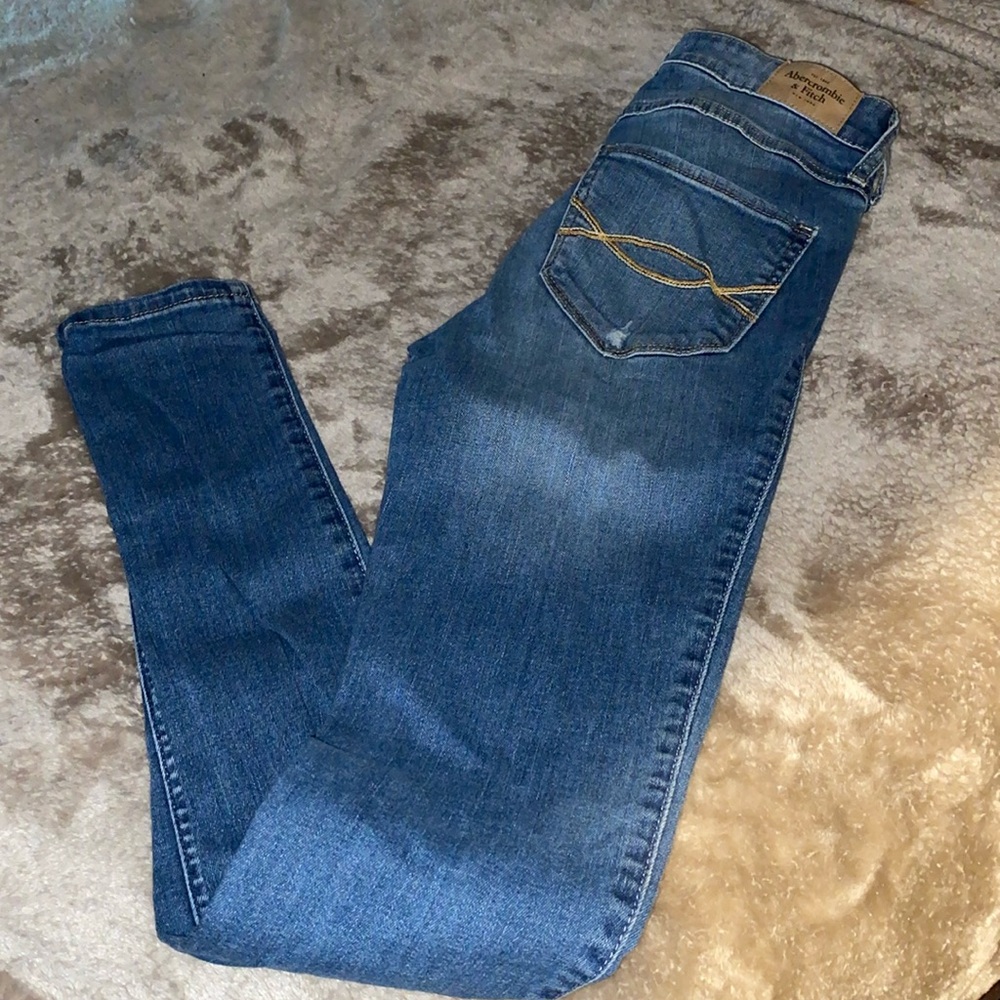 Abercrombie high rise jeans